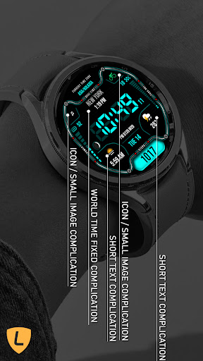 Dual-Time Digital Watch 027 Screen 2