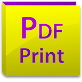 PDF PRINT icon