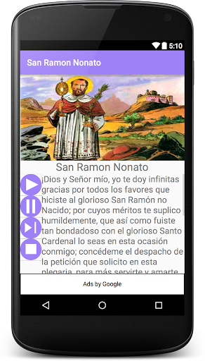 Android application San Ramon NoNato screenshort