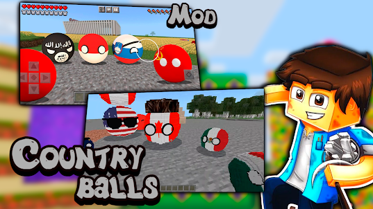 Countryballs Mod for Minecraft