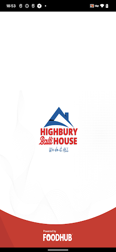 Android application Highbury Balti House screenshort