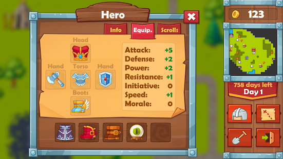 Heroes 2 : The Undead King Screenshot