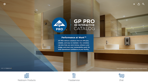 Android application GP PRO 3D Interactive Catalog screenshort