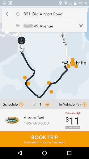 Aurora Taxi Screen 3
