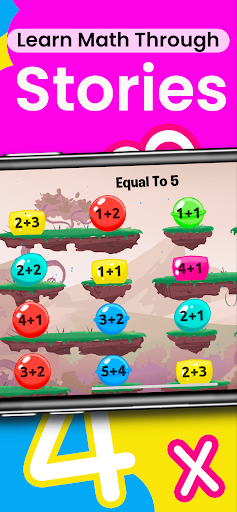 Screenshot of Monster Math: Kids Game