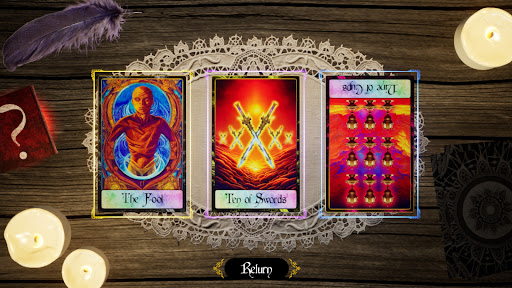 Android application The Deck - Tarot screenshort
