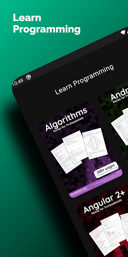 Android application Learn Programming Offline screenshort