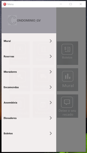Android application condominio_gv screenshort