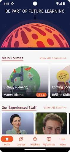 Android application iMystro screenshort