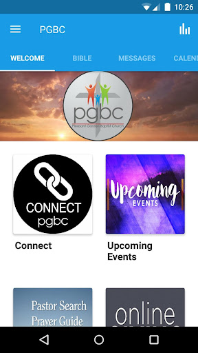 Android application Pleasant Garden Baptist Church screenshort