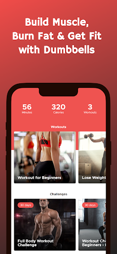 Dumbbell Workout at Home Screen 2