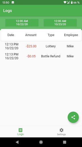 Cash Payout for Clover Screen 3