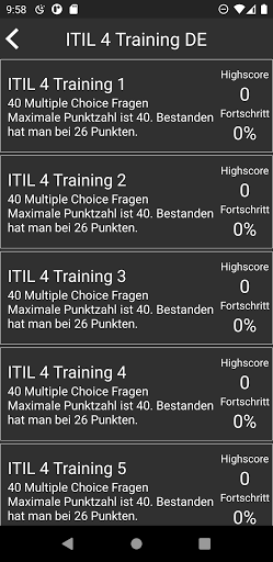ITIL 4 Trainer DE Screen 2