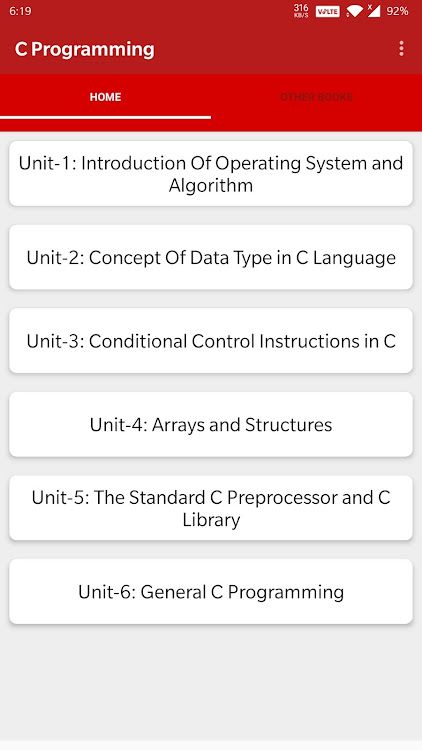 BASICS OF C PROGRAMMING - 1.10 - (Android)