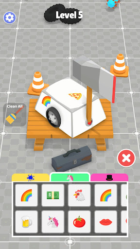 Android application Doodle Bots screenshort