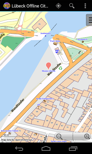 Lübeck Offline City Map