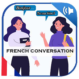 「French Conversation Practice」のアイコン画像