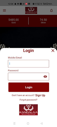 Android application Kandalaa House Of Jewellery screenshort