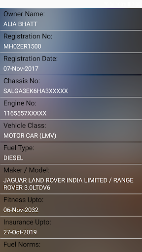 How to find Vehicle Car Owner detail from Number  screenshots 2