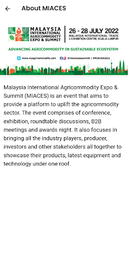 MIACES 2022 Screen 3