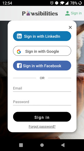 Pawsibilities Screen 2