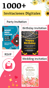 Invitaciones Digitales Tarjeta Screenshot