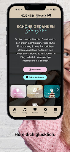 Android application Mojo Me screenshort