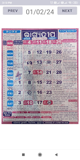 Bhagyadeep Odia Calendar 2024 Screen 3