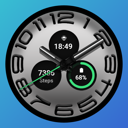 PRADO 48 Analog Watch Face logo