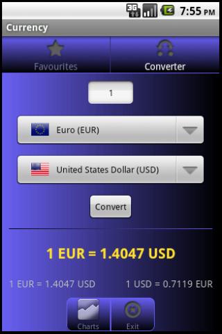 Forex Currency Rates Screen 2