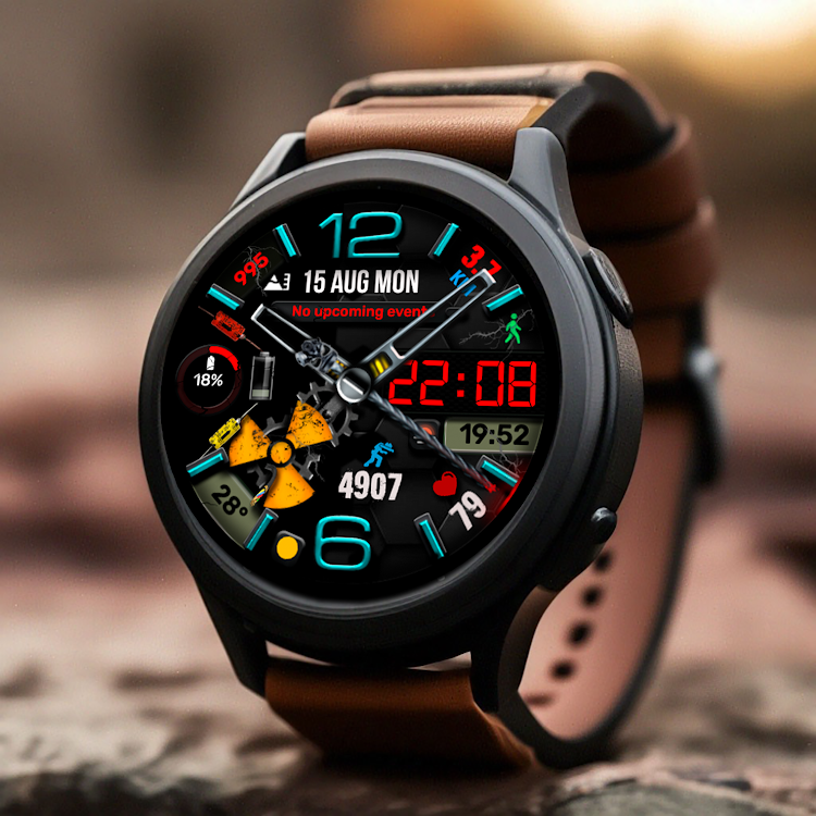 Nuclear Classic PRO Watchface - New - (Android)