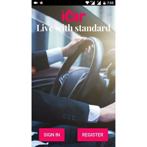 Android application iCar Kaptaan screenshort