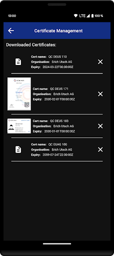 DigSig Authenticator Screen 3
