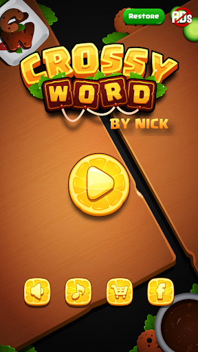 Android application Crossy Word by Nick screenshort