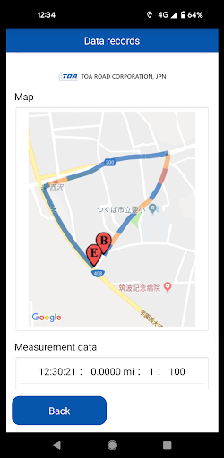 Pavement Survey Screen 3