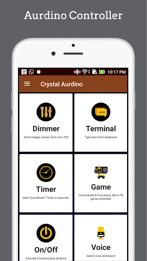 Android application Aurdino Bluetooth Controller screenshort