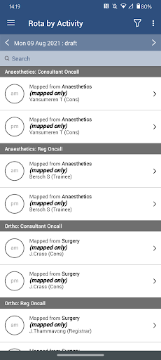 Overview by Rotamap Screen 2