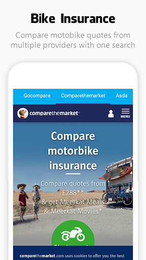 Motorcycle Insurance Compariso Screen 3