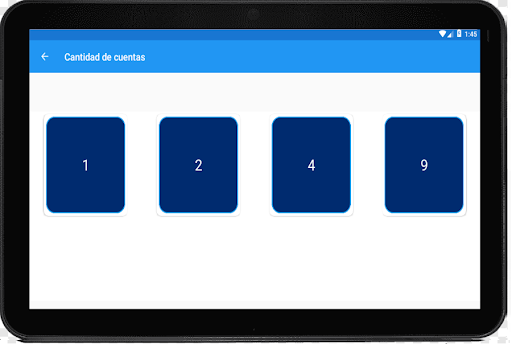 PROYSIS Comandero Screen 2