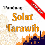 Cover Image of Download Panduan Solat Tarawih Lengkap  APK