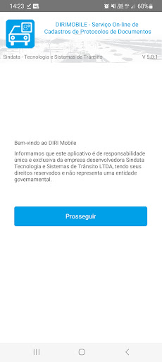Android application DIRI MOBILE screenshort