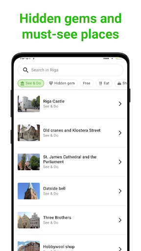 Riga Audio Guide by SmartGuide Screen 3