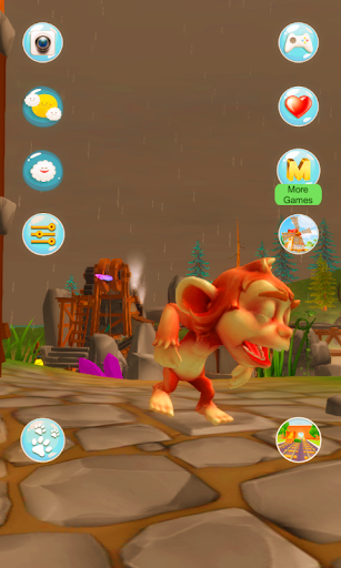 Android application Talking Monkey screenshort