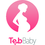 Cover Image of डाउनलोड TebBaby गर्भावस्था और जन्म कैलकुलेटर  APK
