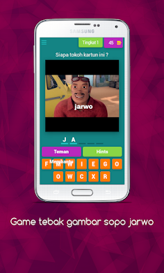 Game tebak gambar sopo jarwo - Screenshot 1
