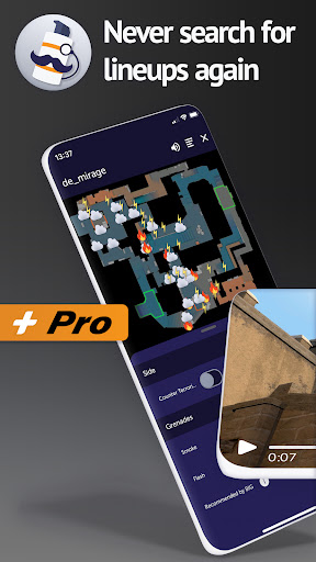 Android application Smoke Baron - CS2 Nade Guide screenshort