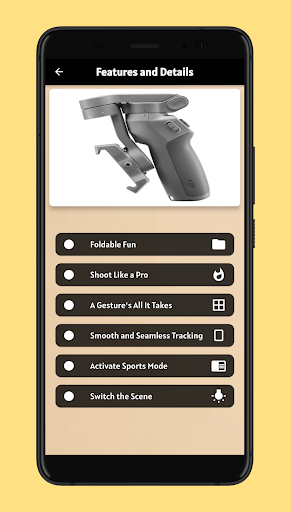 Dji Mimo app Guide Screen 2