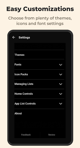 Minimal Productivity Launcher Screen 3
