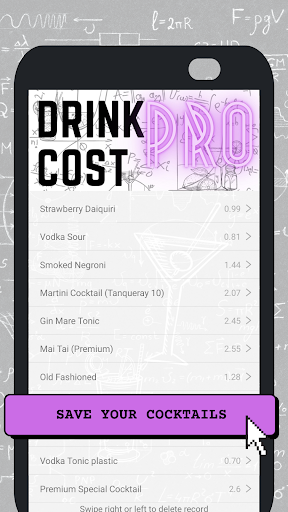 Drink Cost PRO [Demo Version] Screen 3