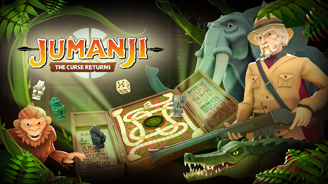 #1. JUMANJI: The Curse Returns (Android) By: Marmalade Game Studio